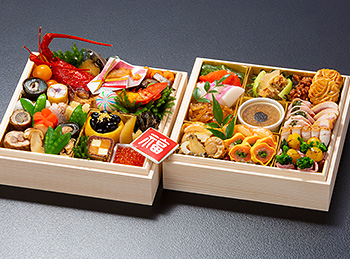 日本料理おせち「初夢〜はつゆめ〜」二段重の画像