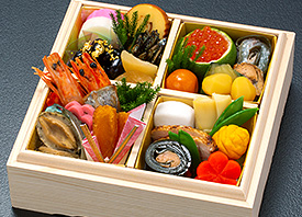 日本料理 一人前おせち一段重の画像